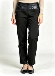 Pantalon 7/8 noir MODA femme