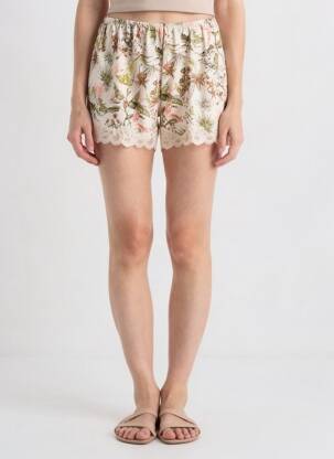 Pyjama coupe droite beige ANTIGEL femme