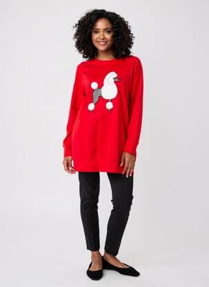 Pyjama bas pantalon rouge REBELLE femme
