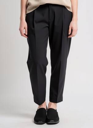 Pantalon slim taille élastique taille normale noir STAHVO femme