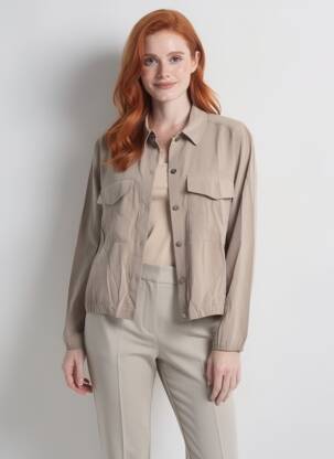 Veste casual poches marron STREET ONE femme
