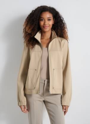 Veste casual poches beige STREET ONE femme
