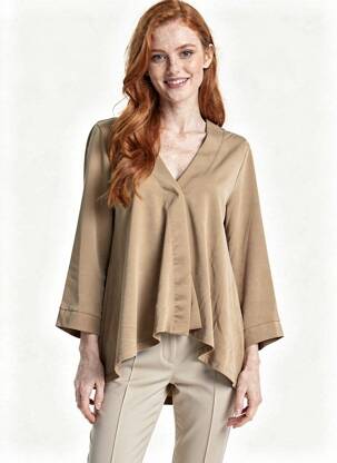 Veste casual marron BRANDTEX femme