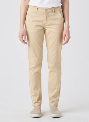 Pantalon slim poches beige LE TEMPS DES CERISES femme