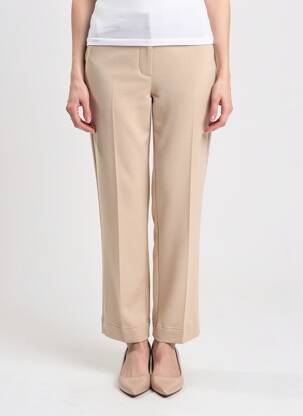 Jogging stretch taille normale beige MARINA RINALDI femme