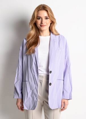 Blazer finition intérieure doublée violet AMERICAN VINTAGE femme