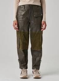 Pantalon cargo taille élastique taille normale marron ZADIG & VOLTAIRE femme