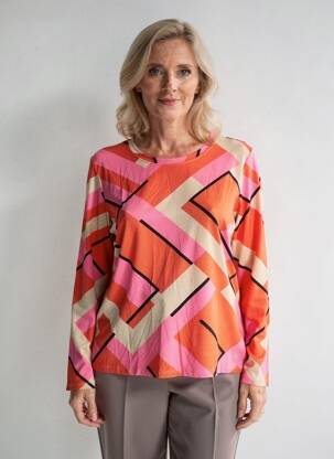 T-shirt manches longues manches longues rouge BETTY BARCLAY femme
