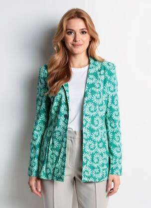 Blazer poches vert SURKANA femme