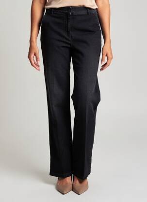Jeans bootcut taille normale taille normale noir SIGNATURE femme