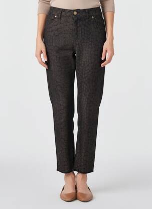 Jeans coupe slim stretch taille normale noir SIGNE NATURE femme