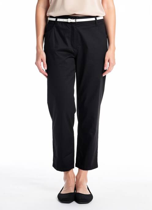 Pantalon 7/8 stretch taille normale noir BETTY BARCLAY femme