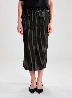 Jupe longue taille normale noir SURKANA femme