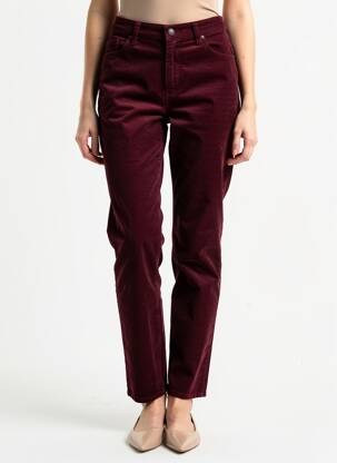 Pantalon slim stretch taille normale rouge LCDN femme