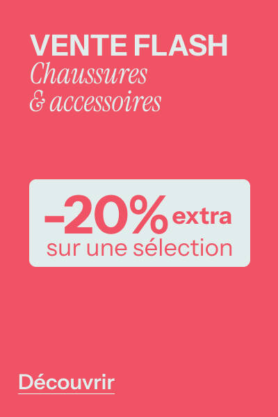 Vente flash chaussures et accessoires