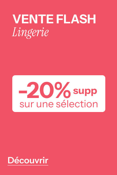 VENTE FLASH  LINGERIE