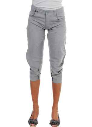 Pantacourt gris ET COMPAGNIE femme