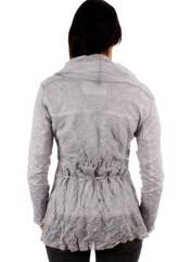 Gilet manches longues gris perle ET COMPAGNIE pour femme seconde vue