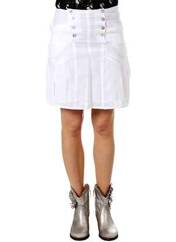 Jupe courte blanc ET COMPAGNIE pour femme seconde vue