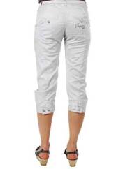 Pantacourt gris perle ET COMPAGNIE pour femme seconde vue