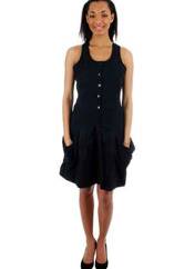 Robe mi-longue anthracite ET COMPAGNIE pour femme seconde vue