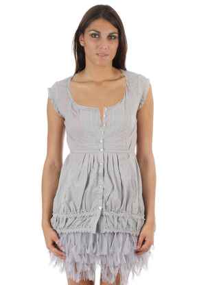Tunique manches longues gris perle ET COMPAGNIE pour femme