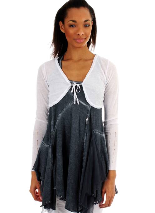 Boléro corail ET COMPAGNIE pour femme