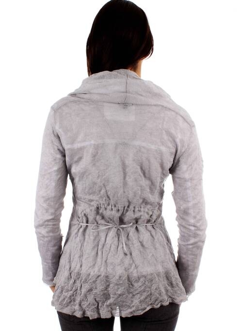 Gilet manches longues gris perle ET COMPAGNIE pour femme