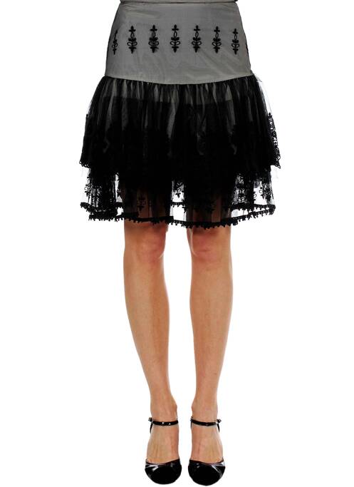 Jupe courte noir ET COMPAGNIE pour femme
