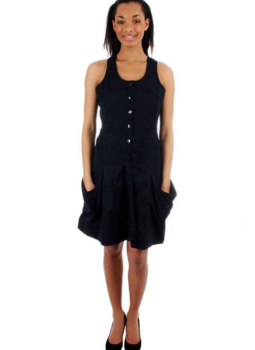 Robe mi-longue anthracite ET COMPAGNIE pour femme