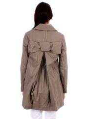 Manteau long taupe LA FEE MARABOUTEE pour femme seconde vue