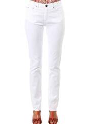 Jeans coupe slim blanc PABLO GERARD DAREL pour femme seconde vue