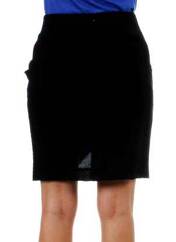 Jupe courte noir PABLO GERARD DAREL pour femme seconde vue