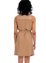 Robe mi-longue beige PABLO GERARD DAREL pour femme seconde vue