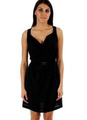 Robe mi-longue noir PABLO GERARD DAREL pour femme seconde vue