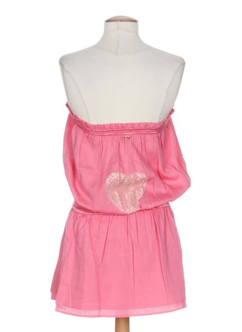 Robe courte coupe cintrée rose MINE DE RIEN femme