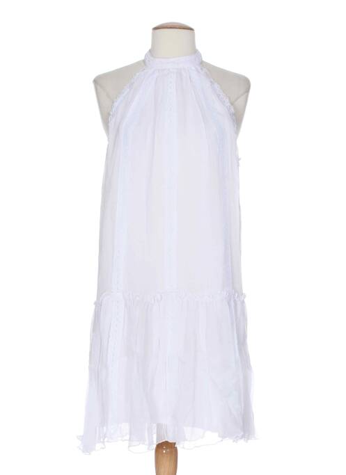 Robe mi-longue blanc MINE DE RIEN pour femme