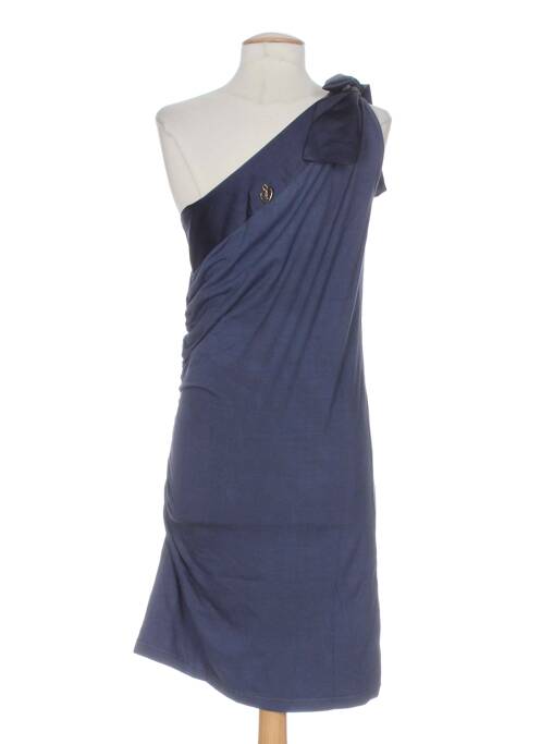 Robe mi-longue bleu MINE DE RIEN pour femme