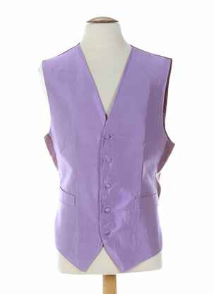 Gilet sans manche violet SMART pour homme