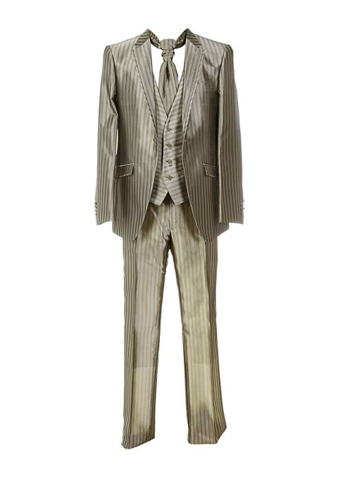 Costume de cérémonie beige CARLO PIGNATELLI pour homme