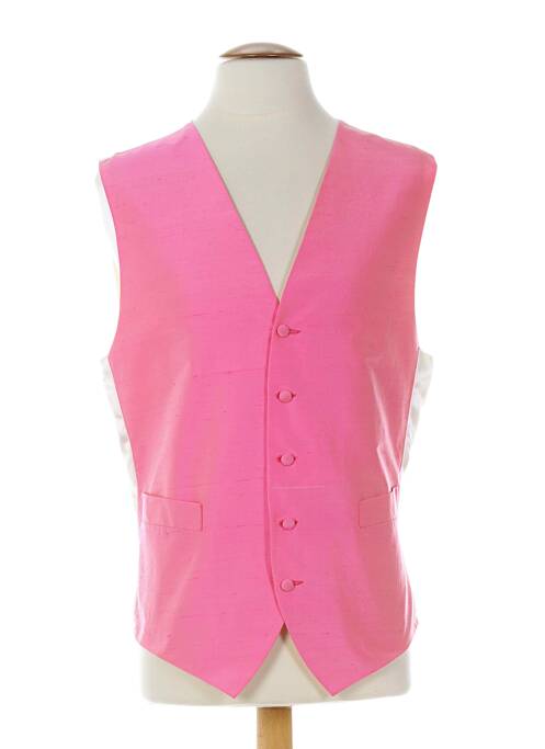 Gilet sans manche rose SMART pour homme