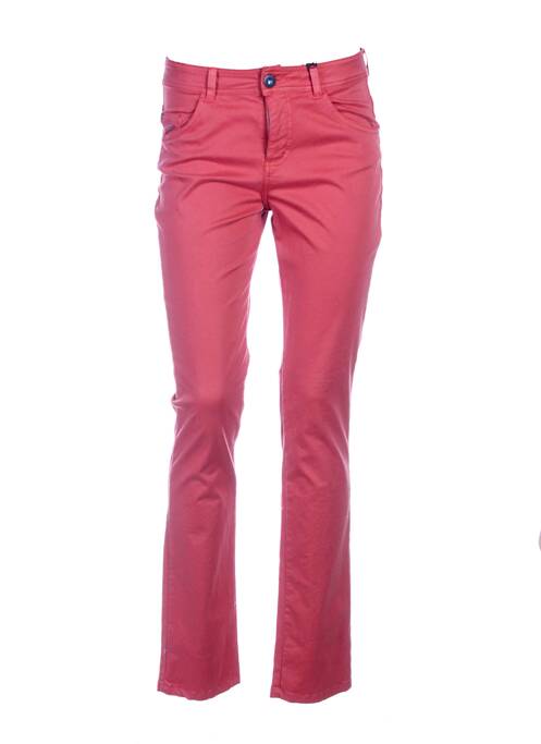 Pantalon droit orange TBS pour femme