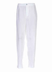 Pantalon droit blanc ELIE BONNIE pour femme seconde vue