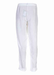 Pantalon droit blanc ELIE BONNIE pour femme seconde vue