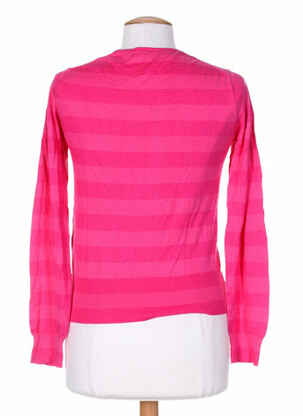 Pull manches longues manches longues rose STEFAN GREEN femme