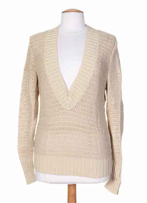 Pull beige STEFAN GREEN pour femme
