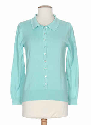 Pull bleu STEFAN GREEN pour femme