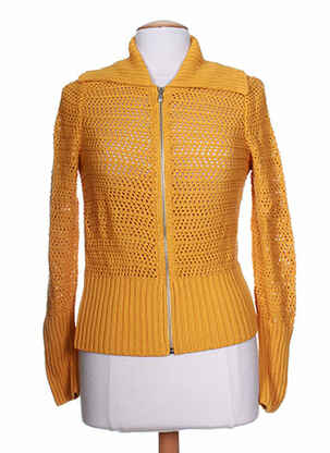 Gilet sans manche jaune STEFAN GREEN femme