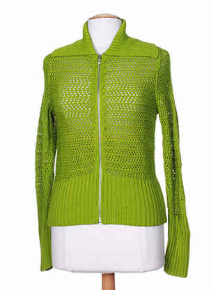 Gilet sans manche vert STEFAN GREEN femme