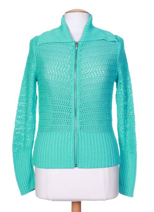 Gilet sans manche bleu STEFAN GREEN pour femme